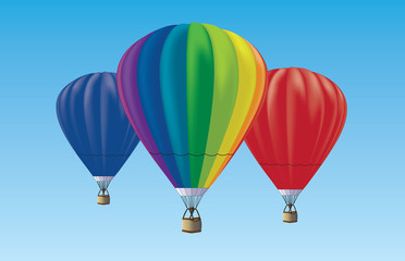 Hot-air balloons