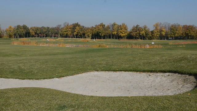 Golf course in Mezhigirya of ex-president Yanukovich