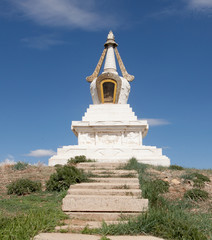 Fototapeta na wymiar Erdene Zu Buddhist monastery in central Mongolia