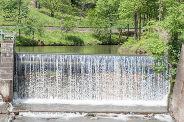 Wasserfall – Wasser – Fluss - Staustufe