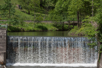 Wasserfall – Wasser – Fluss - Staustufe