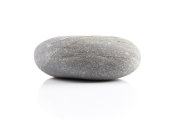 Fototapeta na wymiar Zen stone - isolated over white