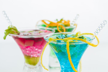 Fresh triple citrus mojito