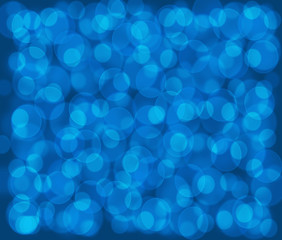 Dark blue background with blue circles