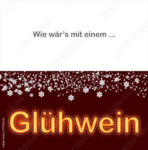 &amp;quot;Glühwein Karte Einladung rot gelb weiß&amp;quot; Stockfotos und lizenzfreie ...