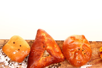 bakery, Bread on a Wooden Table