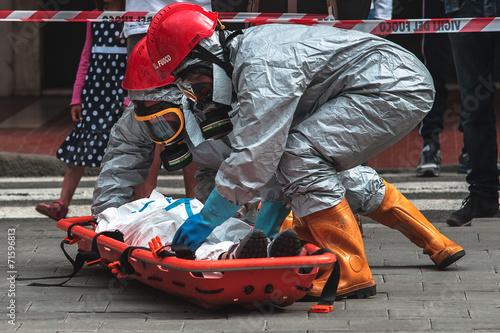Corso di formazione dei vigili del fuoco