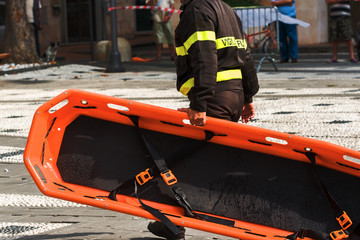 Corso di formazione dei vigili del fuoco