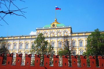 Moscow Kremlin. The Big Kremlin Palace.