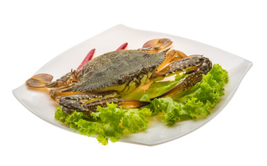 Raw crab