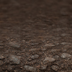 Loose soil