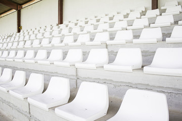 Plastic seating stands