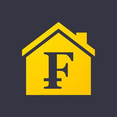 House icon with a currency sign