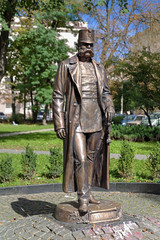 Monument of Emperor Franz Joseph I in Chernivtsi, Ukraine