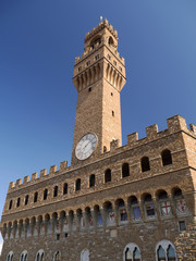 Fototapeta na wymiar Palazzo Vecchio, Firenze, Italia
