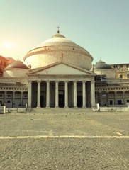 Piazza del Plebiscito di Napoli