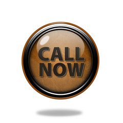 call now circular icon on white background