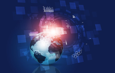 Concept Communication Technology Interface