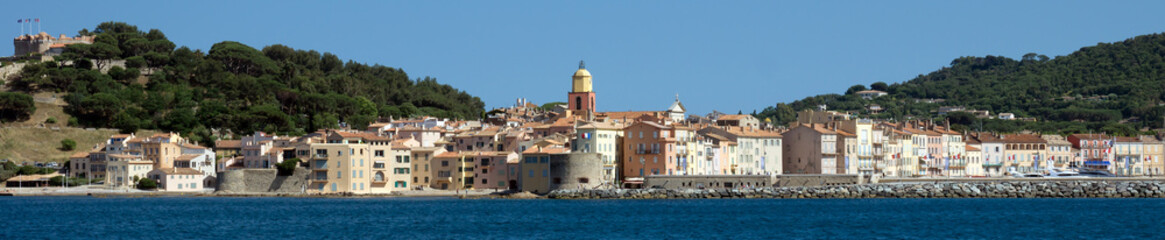 Fototapeta na wymiar Saint Tropez - Panoramic view