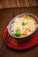 Asian noodle soup