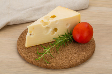 Cheese maasdam