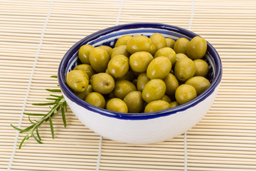 Green olives