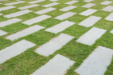 Stone pave decorated background