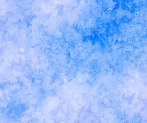 Ice on a window, background