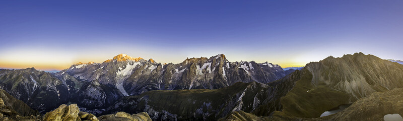 catena del monte bianco