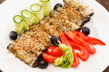 Eggplant rolls