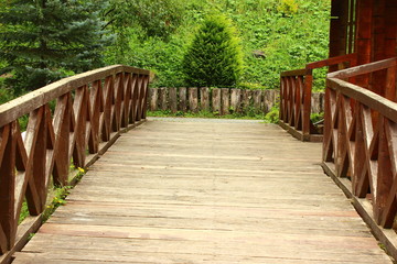 wooden bridge