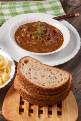 Goulash soup.