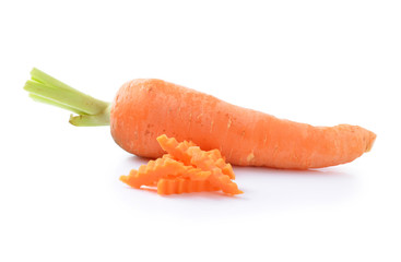 Carrot  on White Background