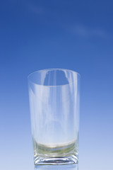 青空とグラス