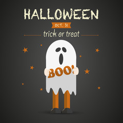 Vector Halloween Card