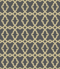 Geometric Seamless Vector Abstract Pattern