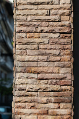 Pattern of modern brick wall texture