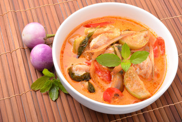 Thai panang curry
