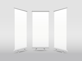 blank roll-up banners template