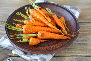 roasted baby carrots