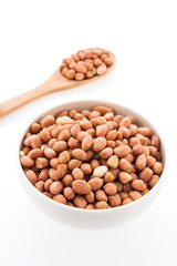 Peanut isolated on white background