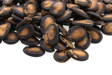 watermelon seed isolated on white background