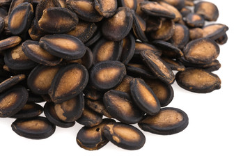 watermelon seed isolated on white background