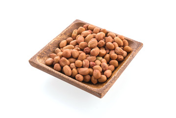 peanuts isolated on white background