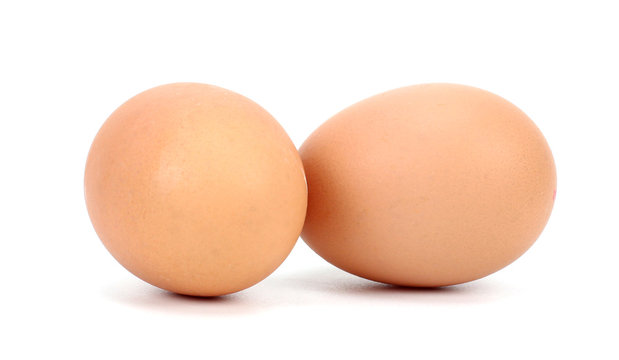 Egg isolated on white background cutout