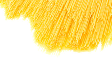 Pasta isolated on white background