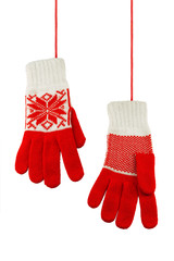 Red mittens