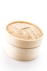 Steaming Dumpling dimsum isolated