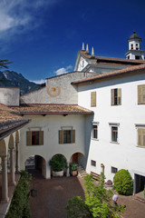 Fototapeta na wymiar CONVENTO SAN MICHELE ALL'ADIGE IN TRENTINO