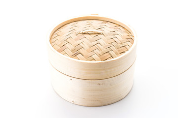 Steaming Dumpling dimsum isolated